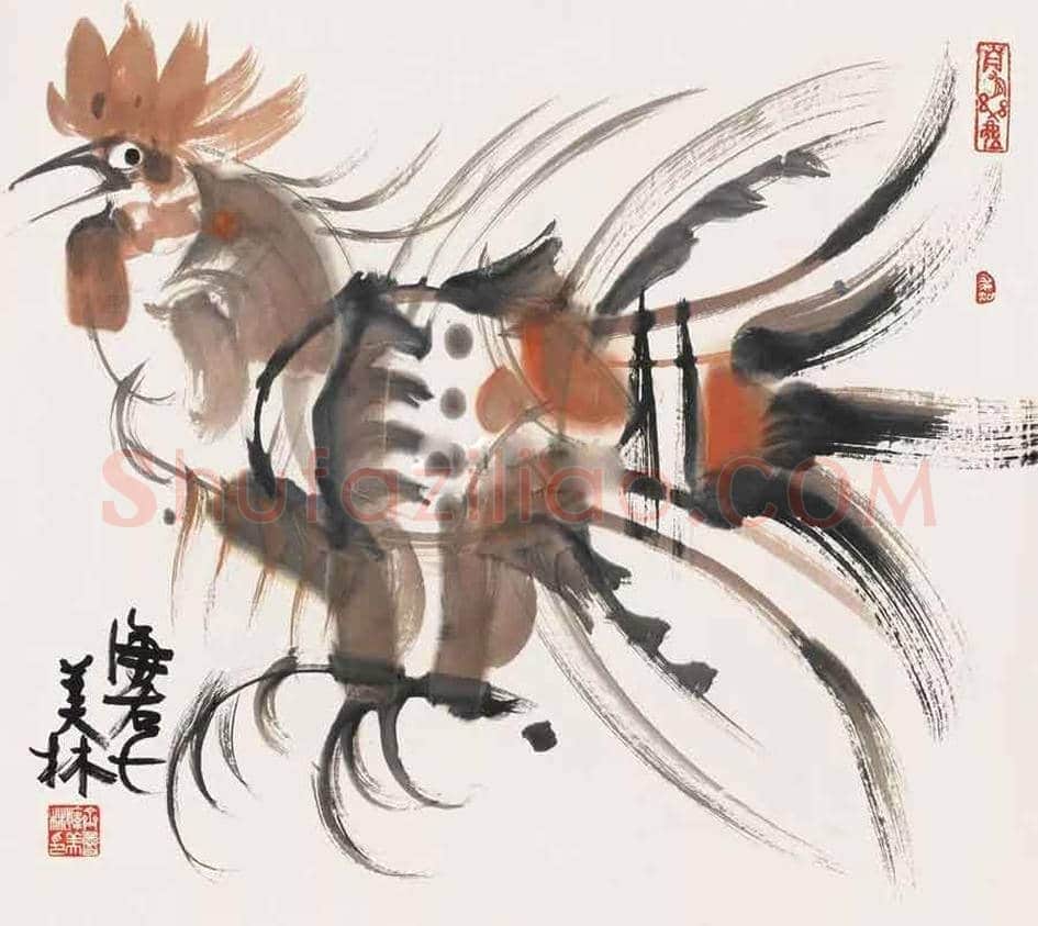 名家笔下的大吉图欣赏 | 书画资料