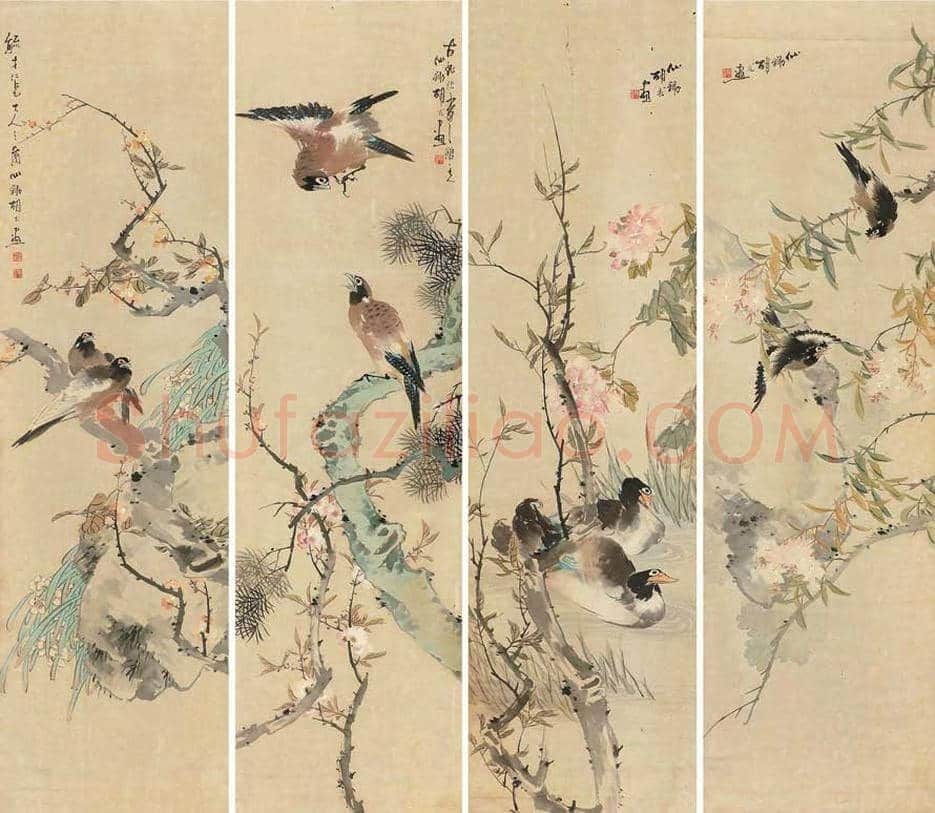 胡术作品欣赏 | 书画知识
