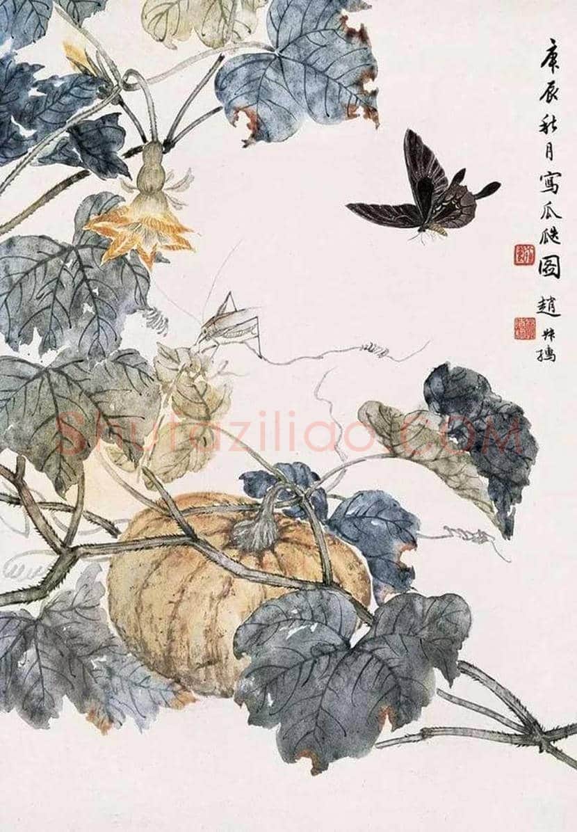 赵叔孺花鸟画欣赏 | 书画科普