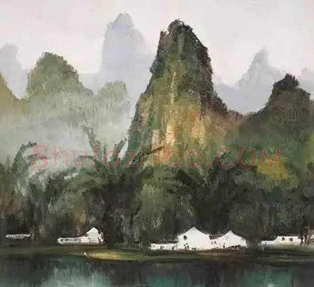 李可染、徐悲鸿、吴冠中等三位大师画漓江 | 书画学堂