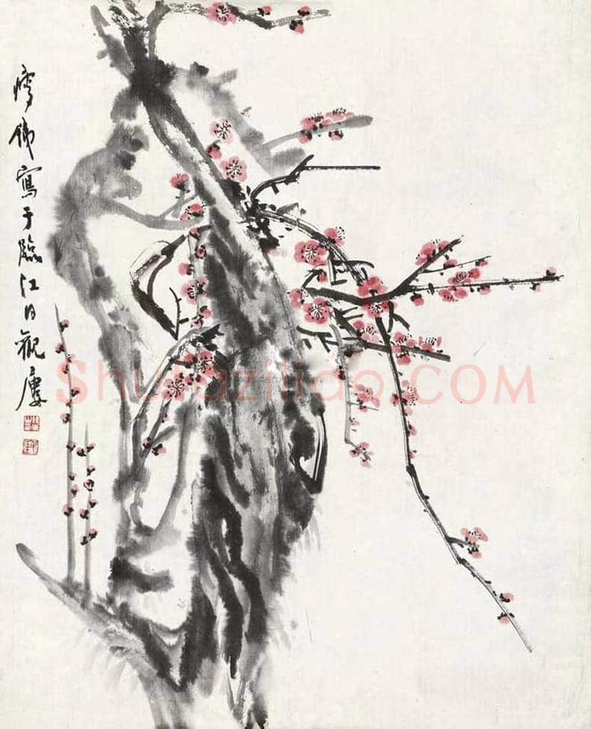 钱瘦铁花鸟画作品欣赏 | 书画讲解