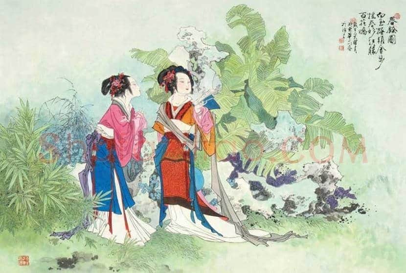 华三川工笔仕女作品欣赏 | 书画科普