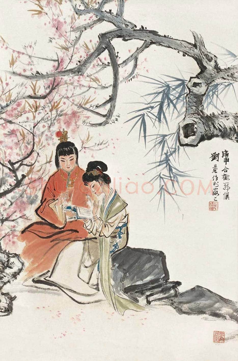 刘旦宅人物故事画图赏 | 书画百科