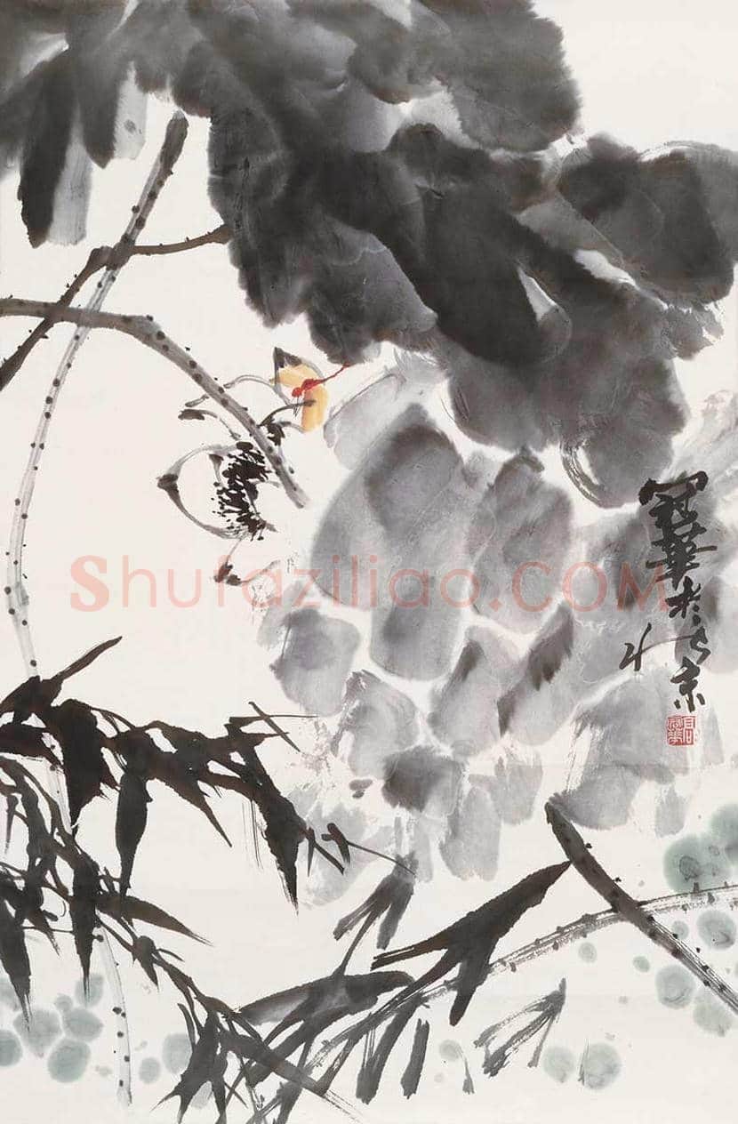 高冠华花鸟画作品欣赏 | 书画常识