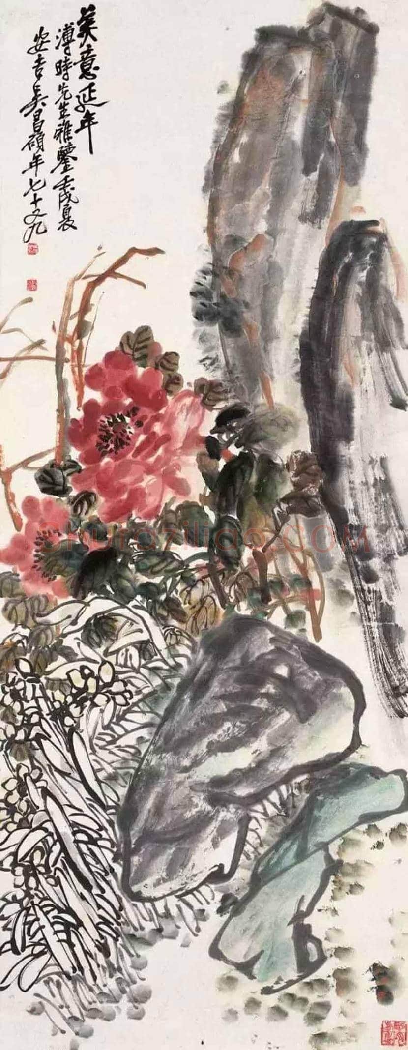 吴昌硕笔下的水仙，淡雅又清香四溢 | 书画科普