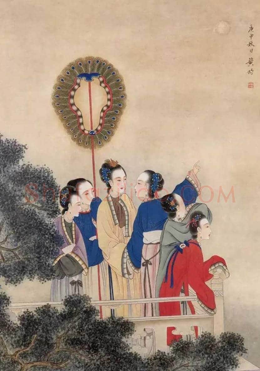 黄均工笔人物画欣赏 | 书画资料