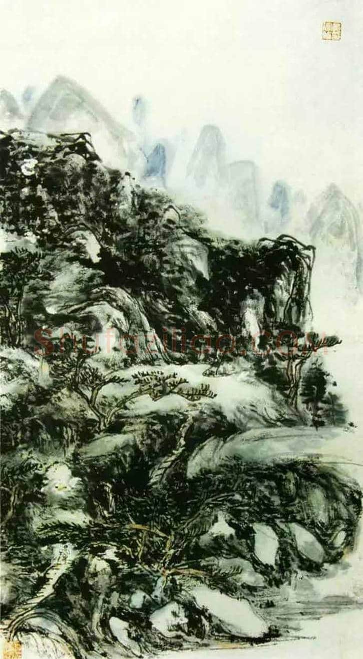 黄宾虹笔下的山水，百看不厌！ | 书画文摘