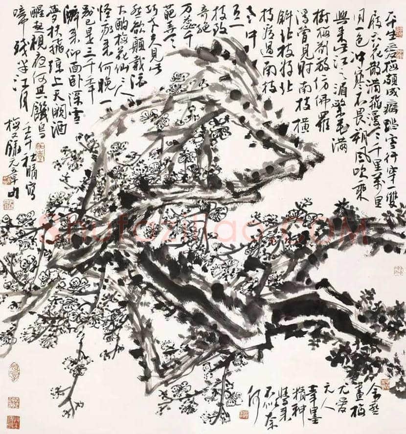 郭石夫花鸟作品欣赏 | 书画科普
