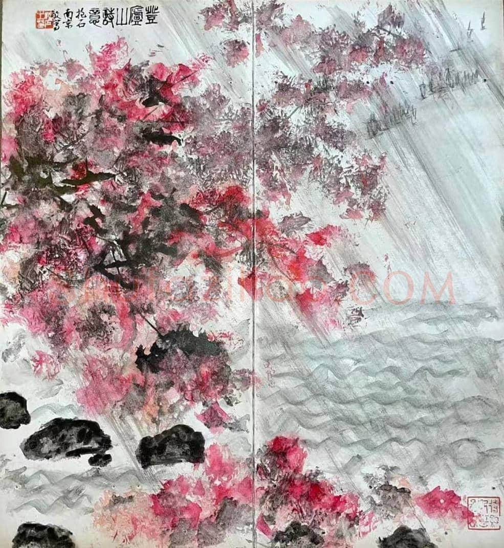 傅抱石《毛主席诗意册》，集大成之作！ | 国画鉴赏