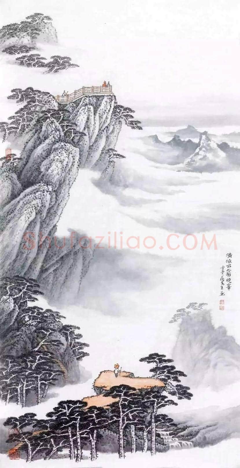 苏春生黄山作品欣赏 | 书画常识