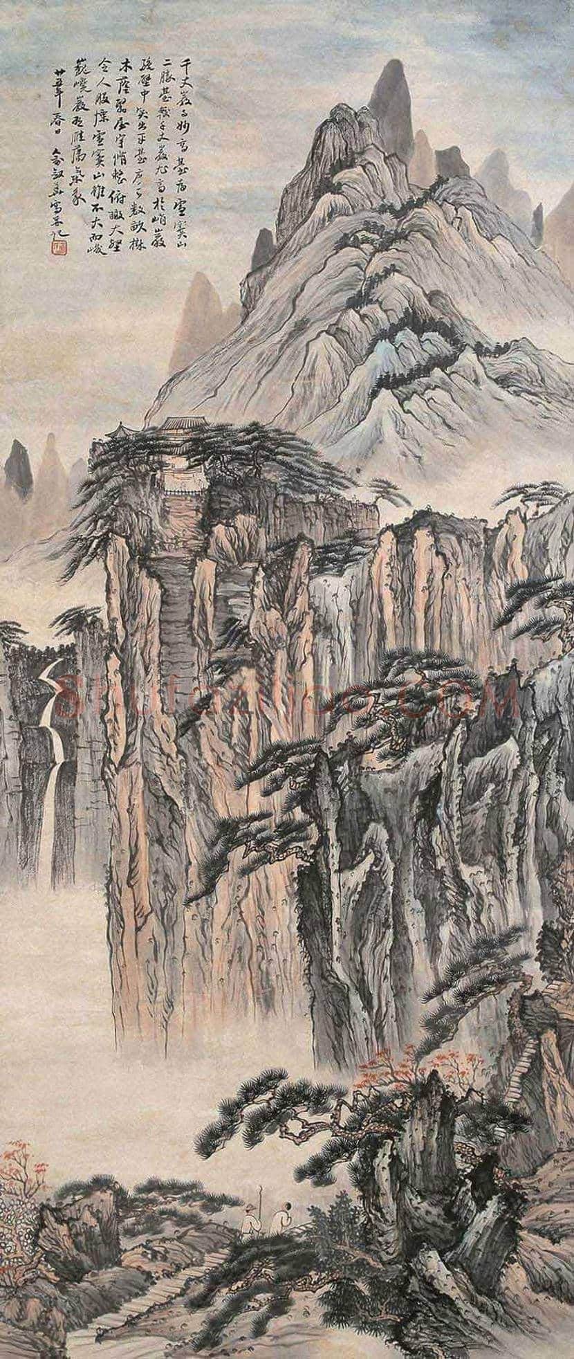 俞剑华山水画欣赏 | 书画学堂