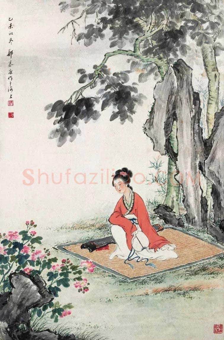 郑慕康人物画作品欣赏 | 书画资料