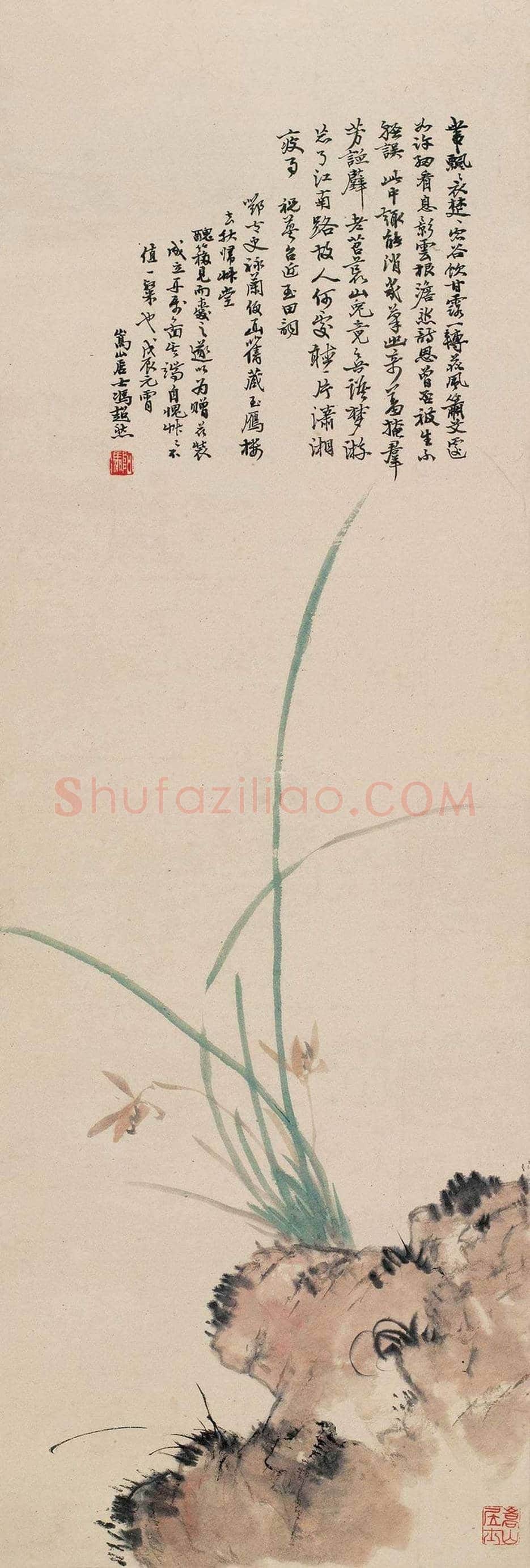 冯超然花鸟作品欣赏 | 书画科普