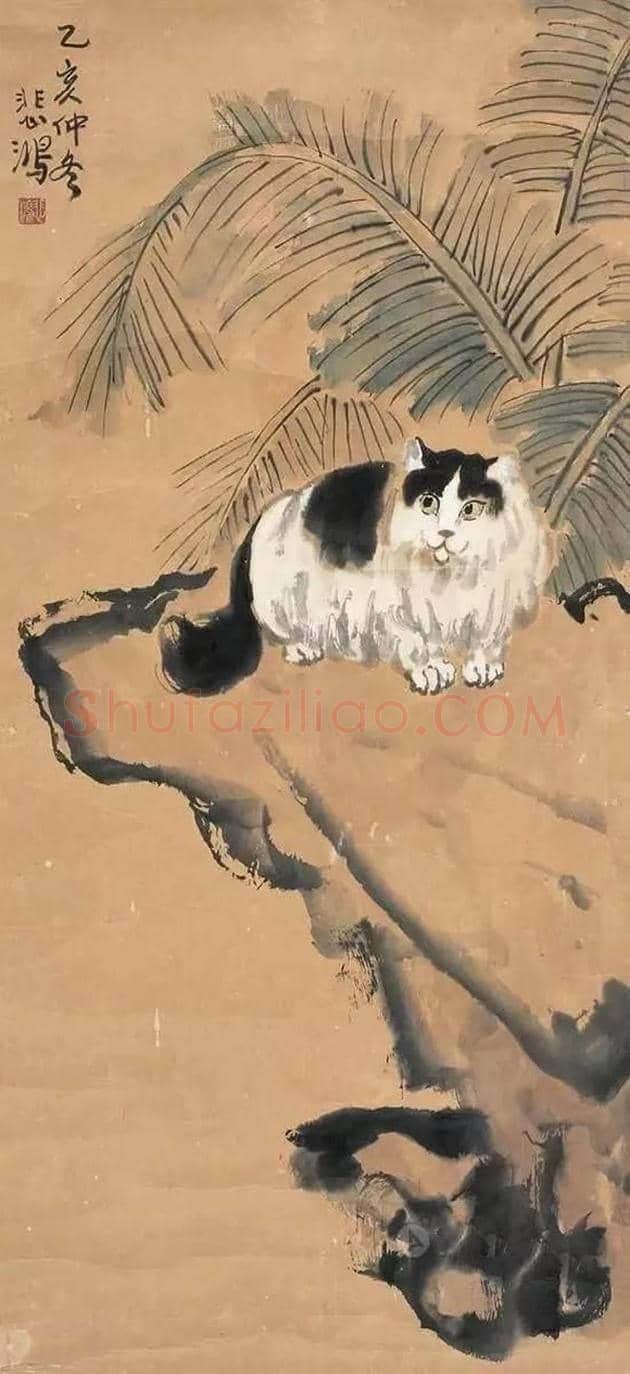 徐悲鸿笔下的46幅家畜图,形象生动 | 书画文摘