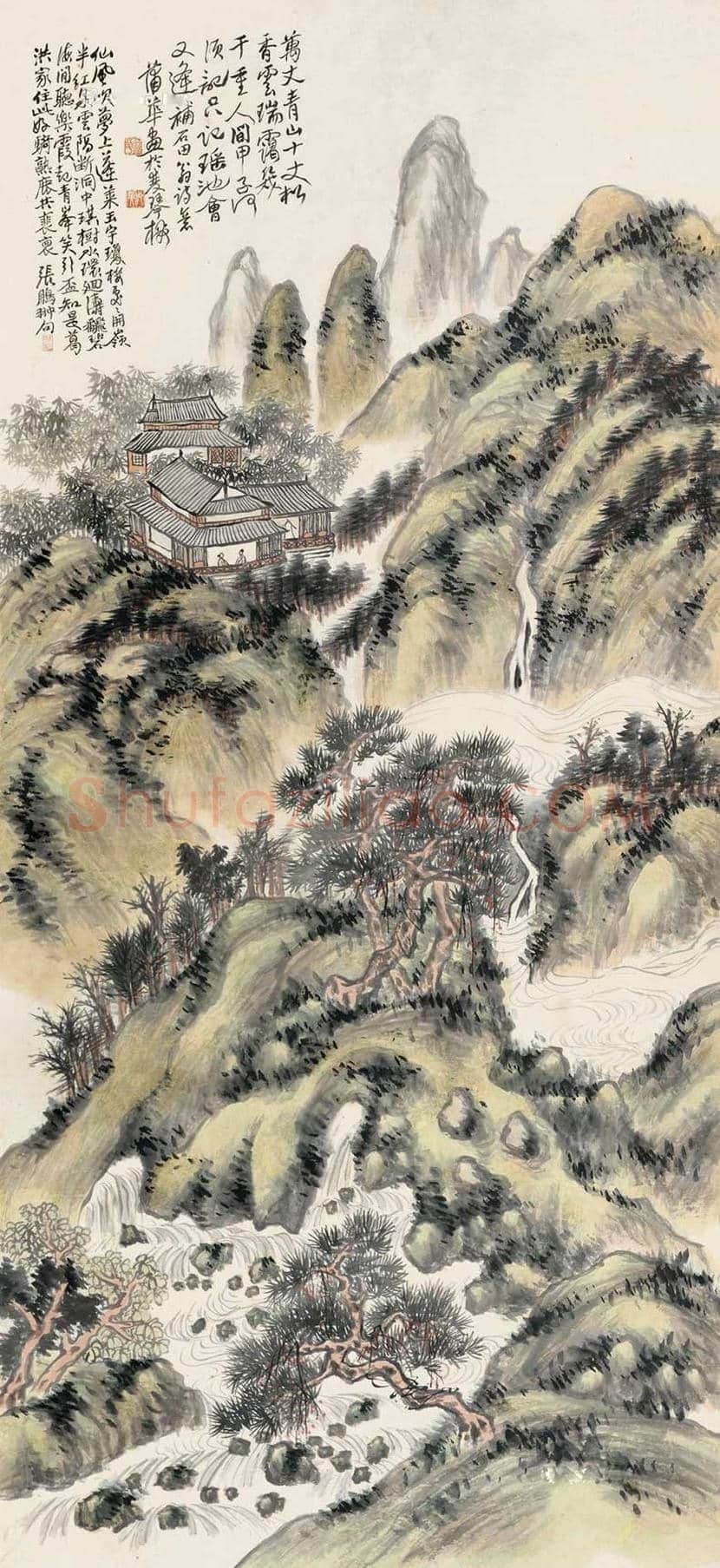 蒲华作品成交价格，多少钱一平尺？ | 书画常识