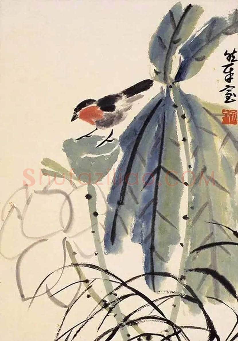 来楚生作品欣赏 | 书画资料