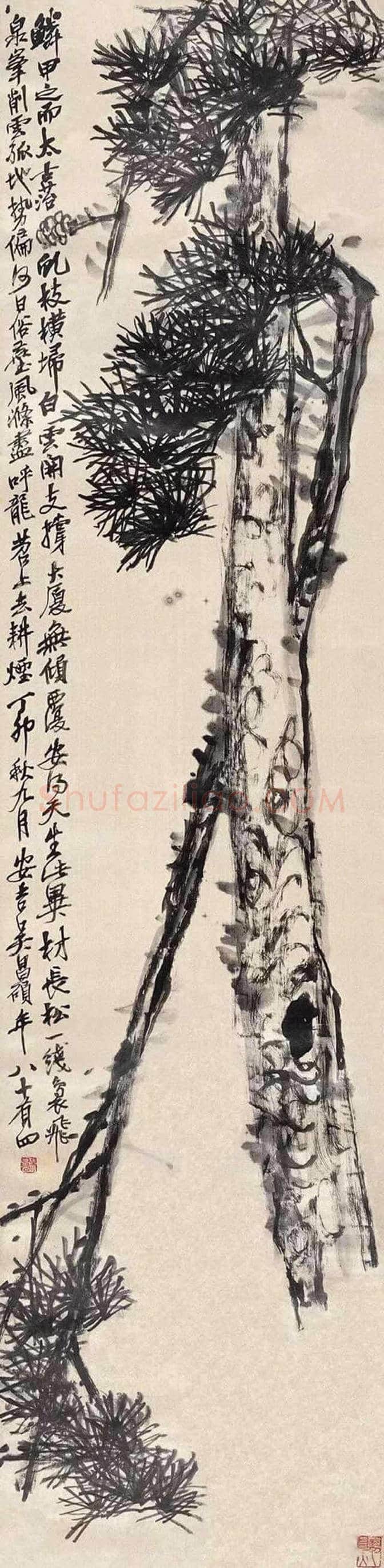 吴昌硕高清精品欣赏 | 书画科普