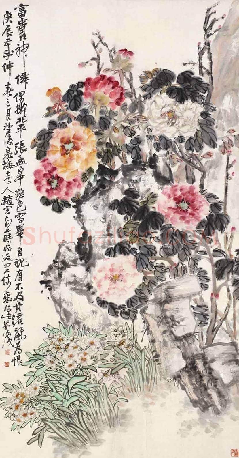 赵云壑花鸟画欣赏 | 书画资料