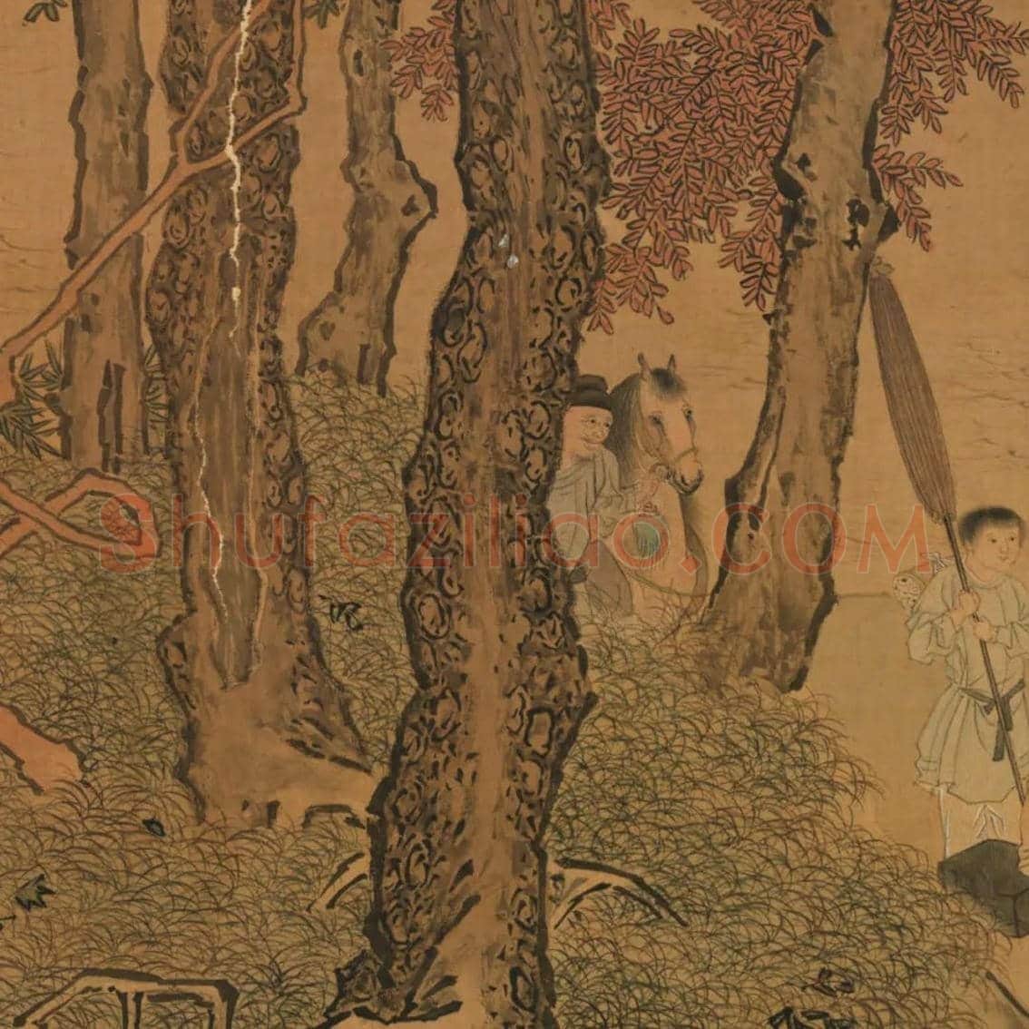 仇英·仙山与桃源 | 书画文摘