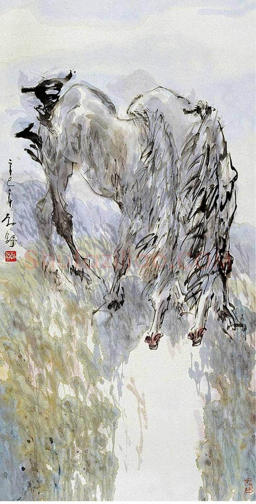 刘勃舒画马作品欣赏 | 书画文摘