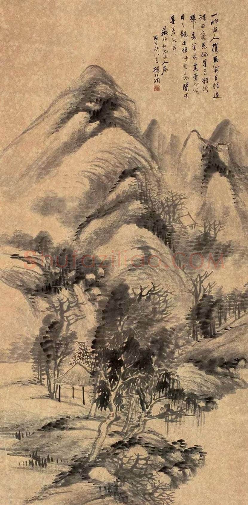 杨伯润山水画欣赏 | 书画知识