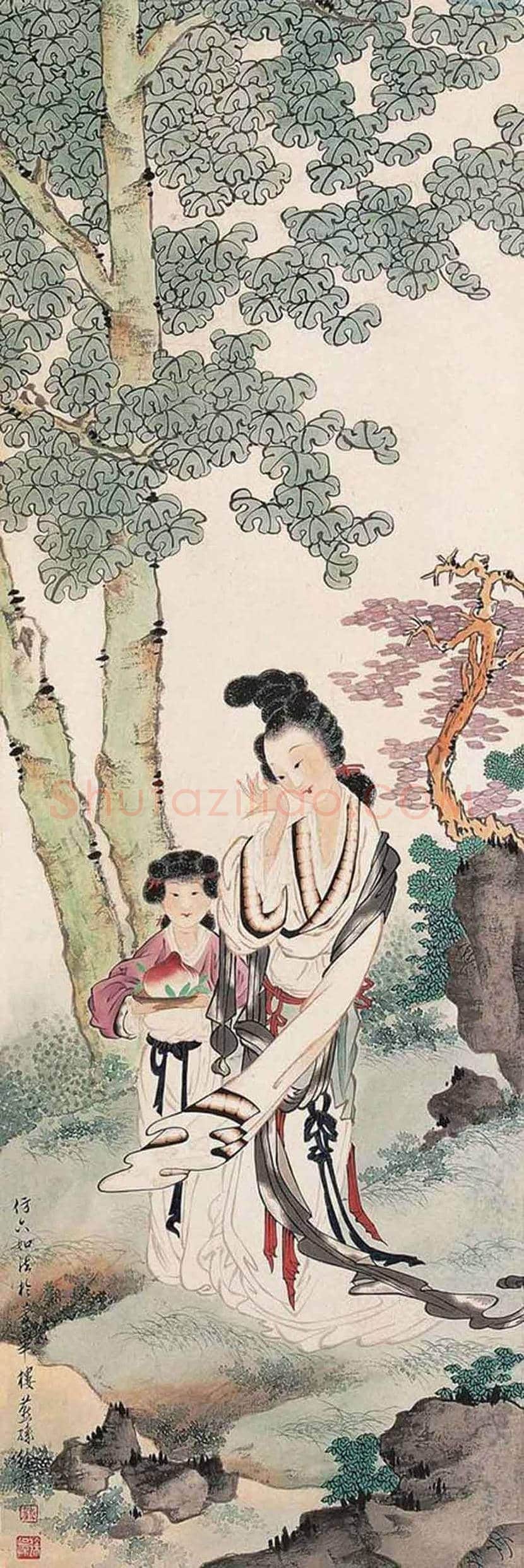 徐燕孙人物画作品欣赏 | 书画讲解