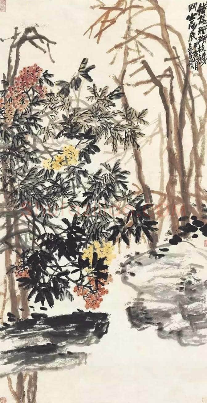 吴昌硕高清精品欣赏 | 书画科普