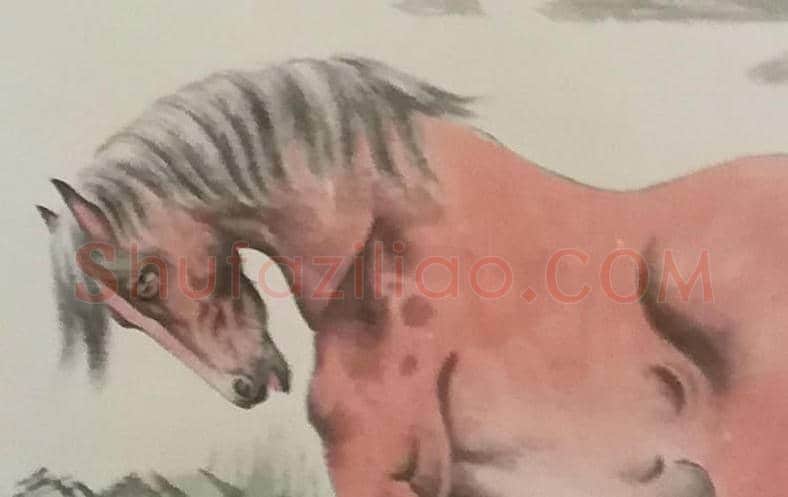 溥佐国画精品《春江饮马》 | 国画赏析