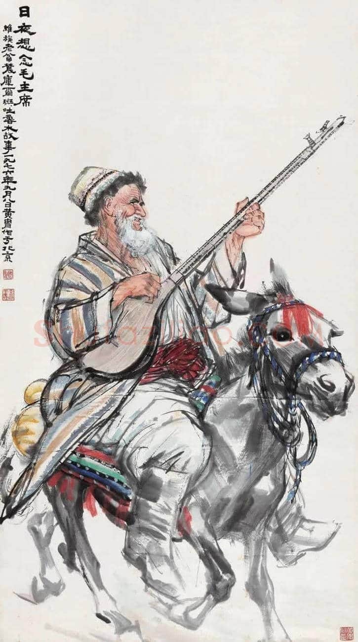 黄胄高清作品欣赏,喜欢书画者不可错过! | 书画常识
