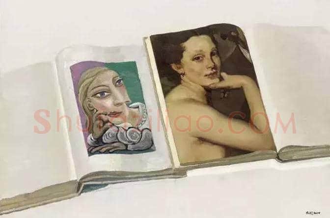 陈丹青印刷品写生系列 | 书画知识