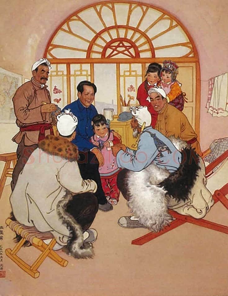 刘文西作品欣赏丨一文看懂刘文西 | 书画文摘