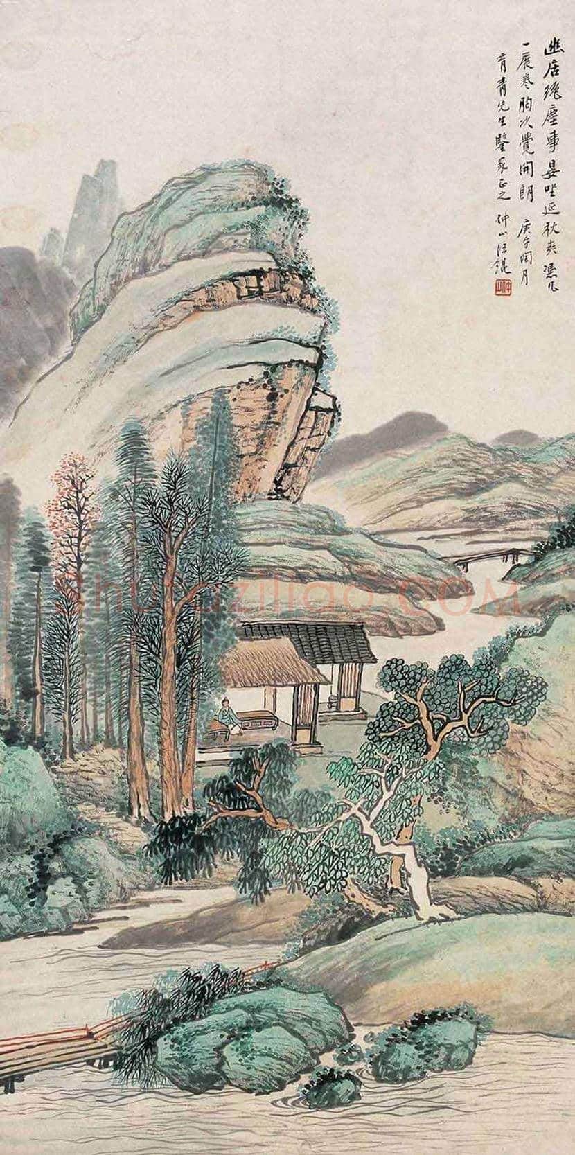汪琨山水画作品欣赏 | 书画百科