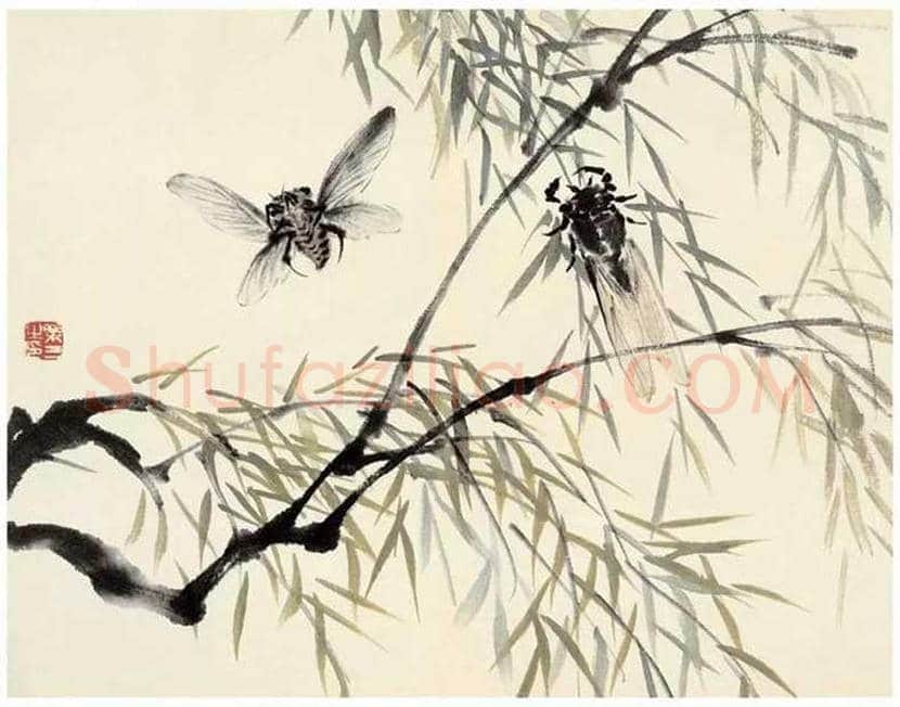 诸乐三国画作品欣赏 | 书画百科