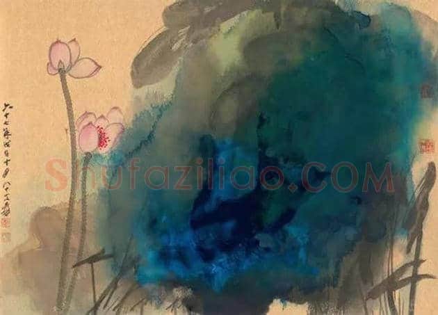 一代画坛巨匠张大千画作欣赏 | 书画学堂