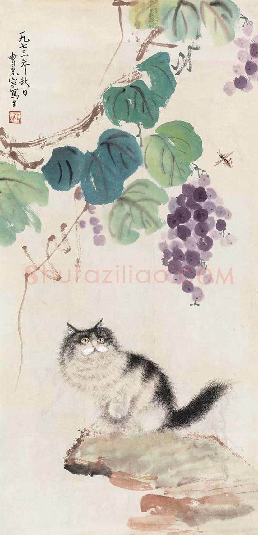 名家画猫作品欣赏 | 书画文摘