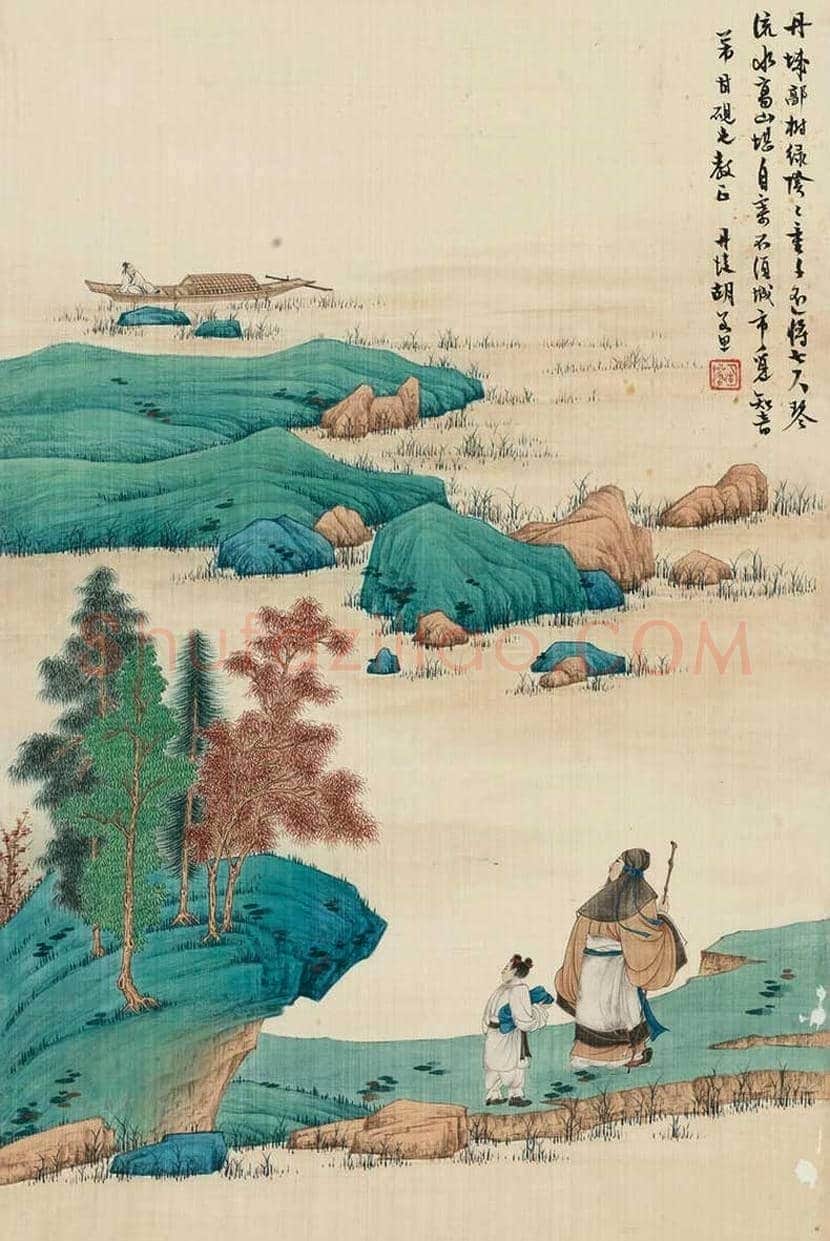 胡若思山水画拍卖价格及欣赏 | 书画学堂