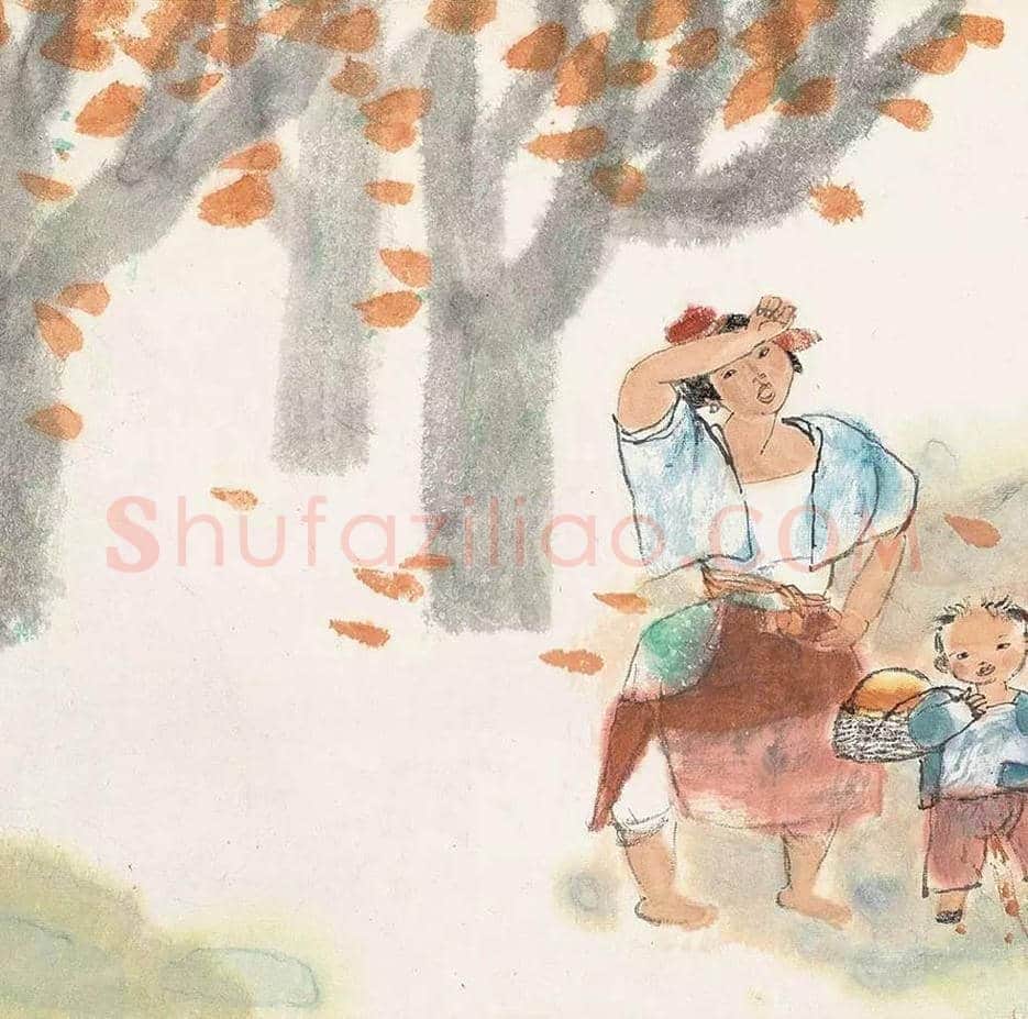 从周思聪《秋收图》来看她笔下的彝族女子 | 书画学堂