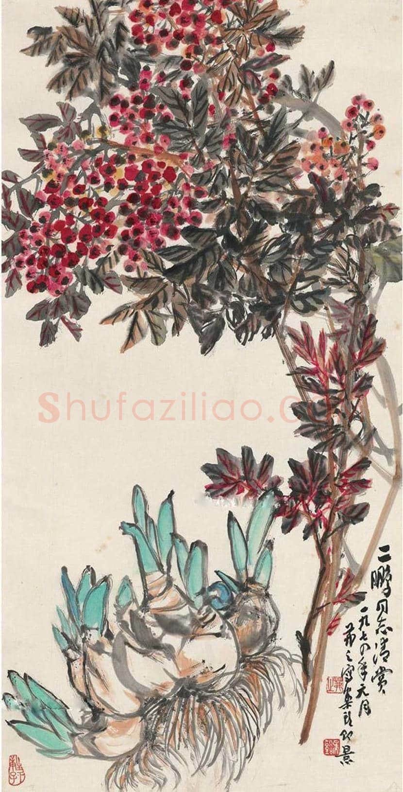 吴茀之花鸟画作品欣赏 | 书画常识