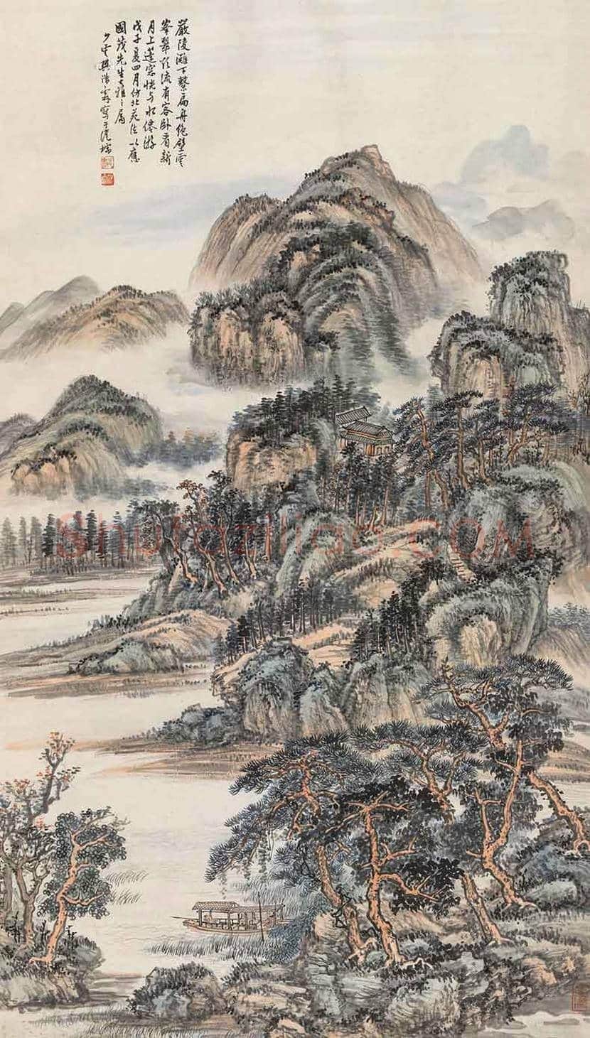 樊浩霖山水画欣赏 | 书画学堂
