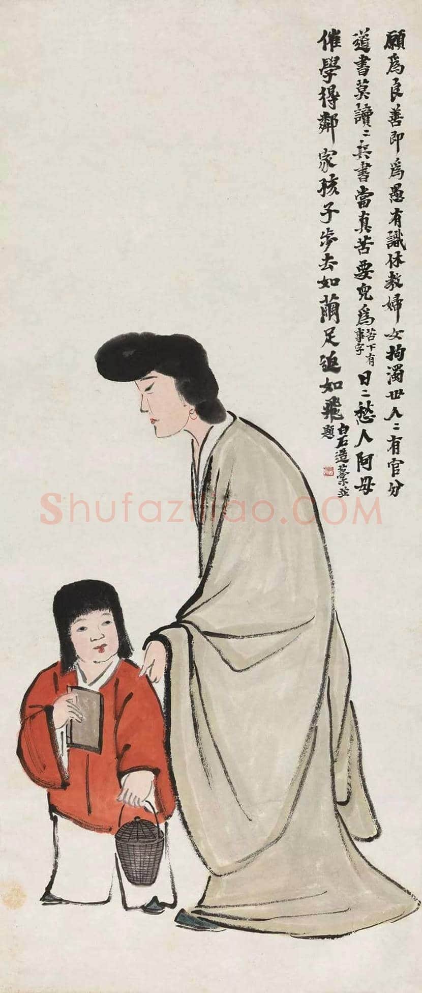 齐白石人物画市场价格 | 书画科普