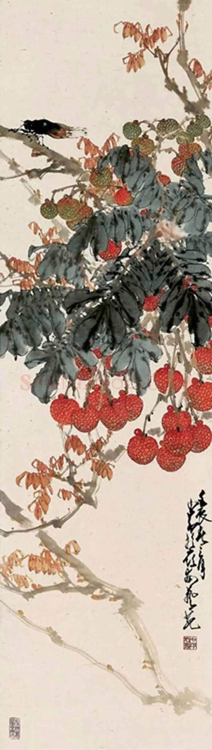 赵少昂花鸟鱼虫画欣赏 | 书画资料