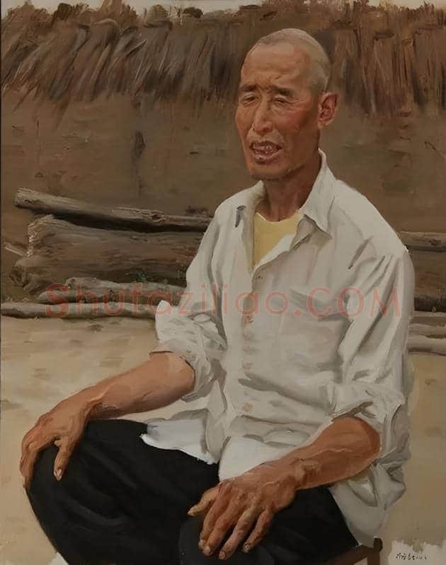 陈丹青作品:有一种优雅而朴素，睿智而率真的气质 | 书画百科