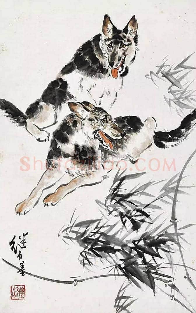 狗年看历代名家画狗，一起迎接2018春节 | 书画文摘