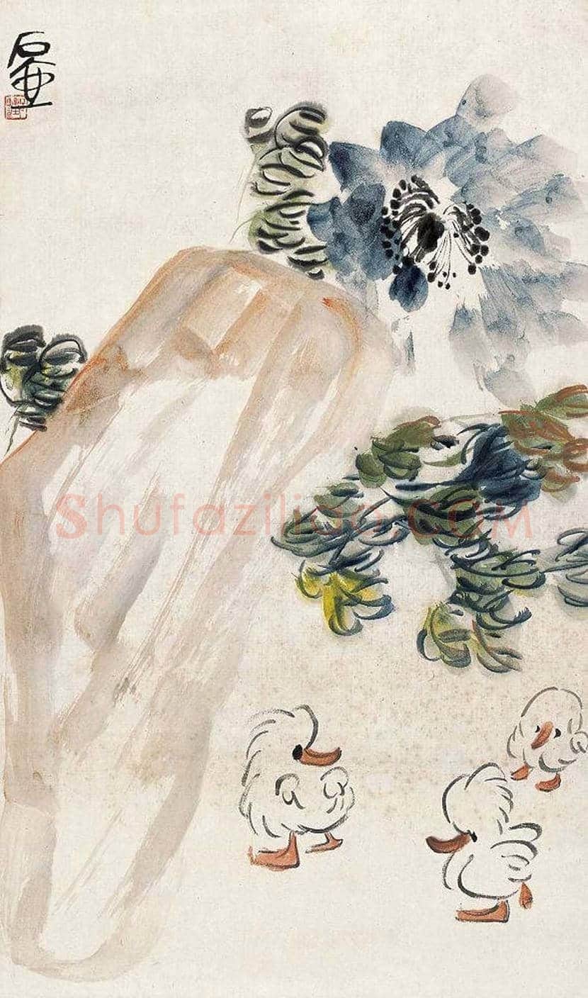 陈子庄花鸟画作品欣赏 | 书画学堂
