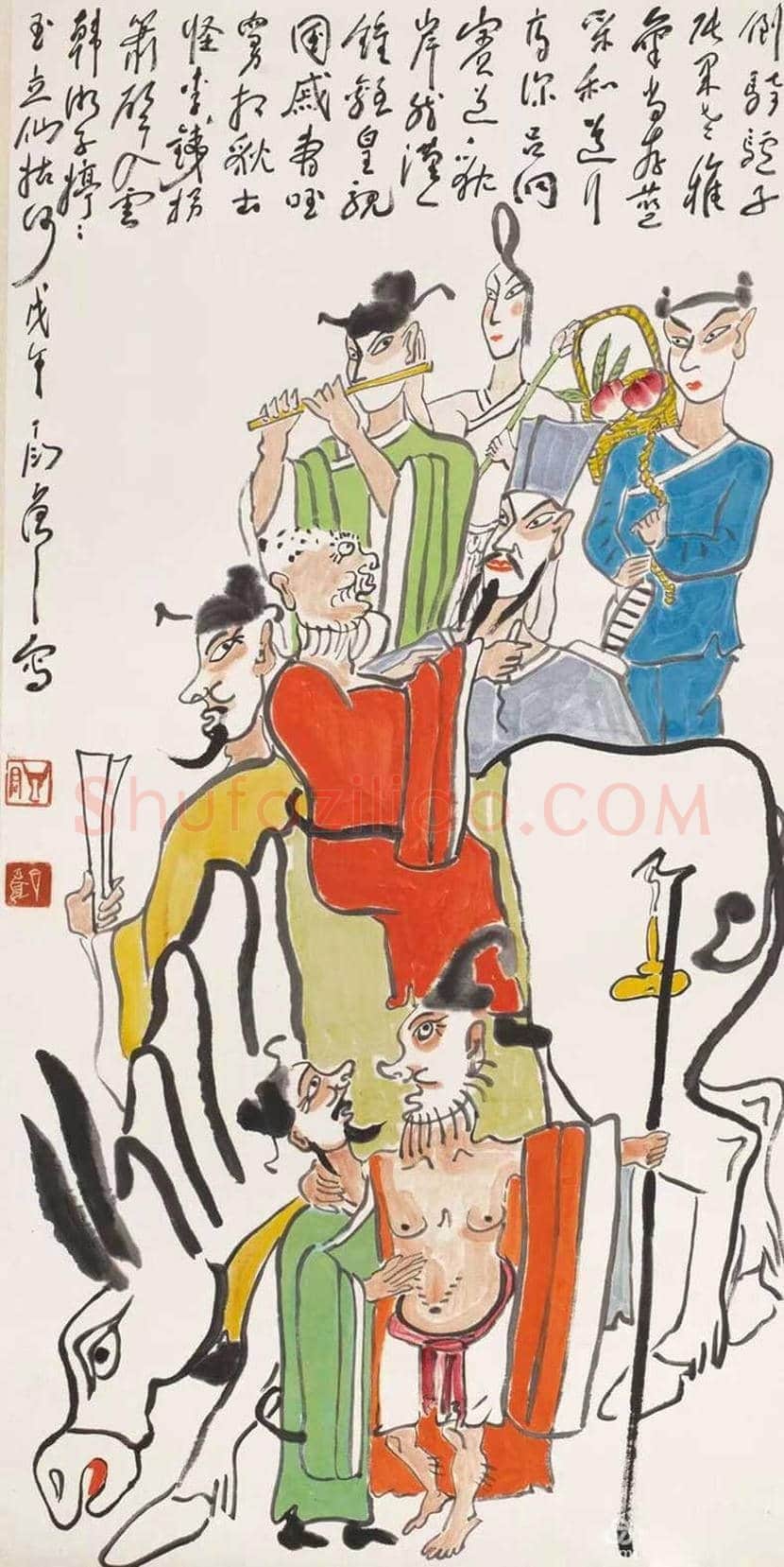 丁衍庸国画作品欣赏 | 书画常识