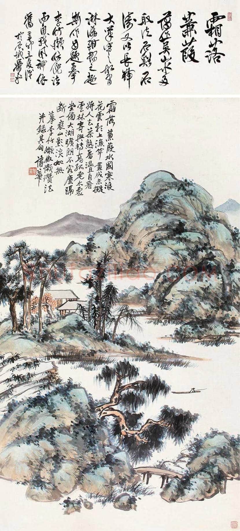 蒲华作品欣赏 | 书画资料