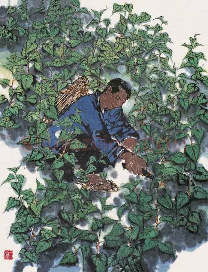 石鲁人物画图赏 | 书画讲解