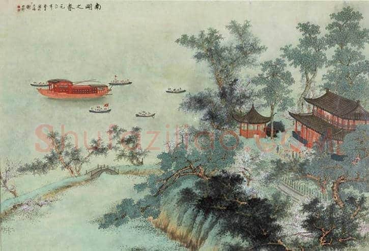 谢稚柳《南湖之春》解读 | 书画讲解