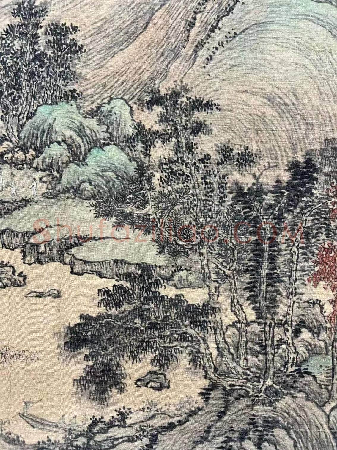 笔精墨妙——王翚《吴山渔隐图》 | 国画图片