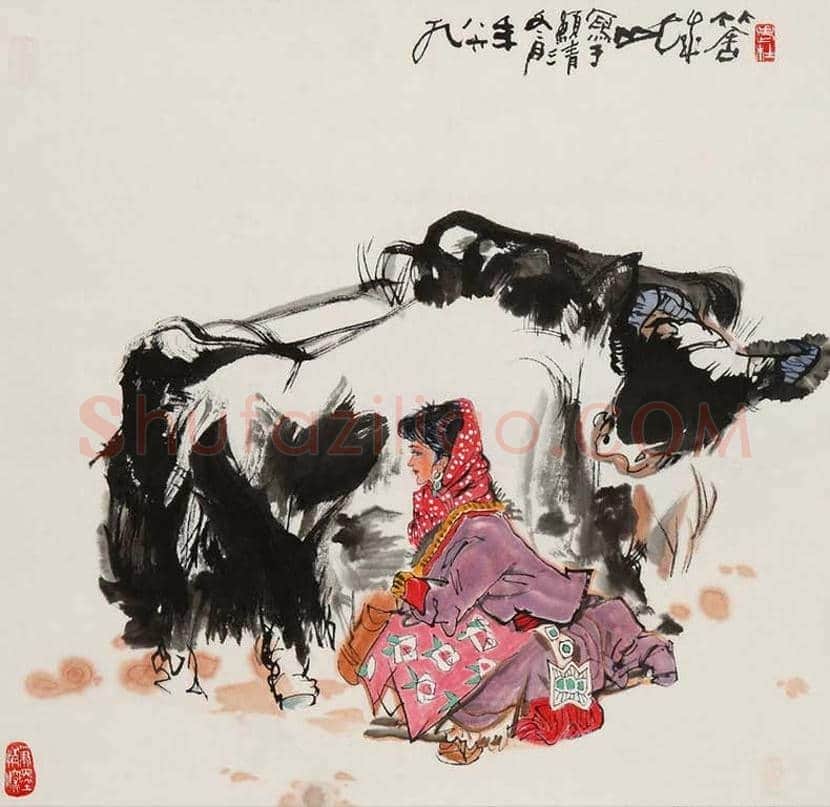 杜显清人物画作品欣赏 | 书画常识